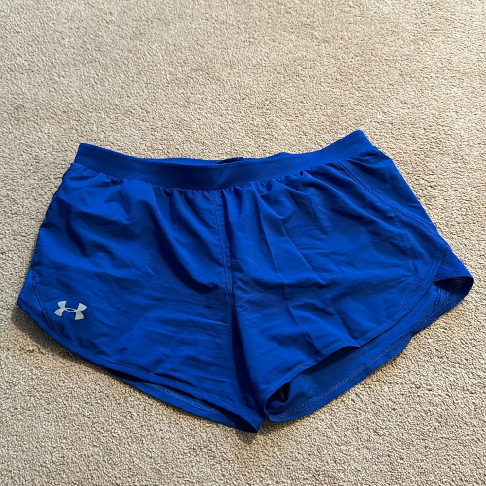 Under Armour blue athletic shorts